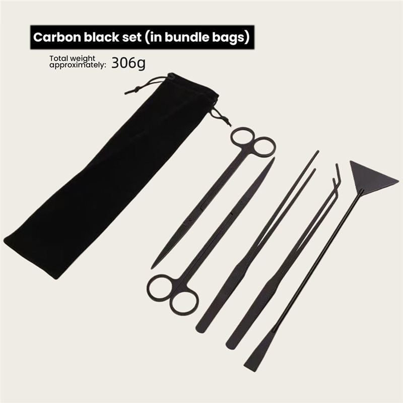 ABLK 5 Pcs Aquarium Tools Kit  - Aquarium Planted Sand ulasan dan harga