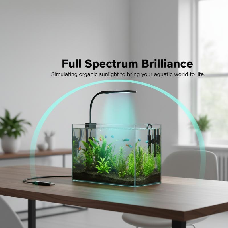 USB Aquarium Clip Light Flexib - Aquarium Planted Tank Light ulasan dan harga