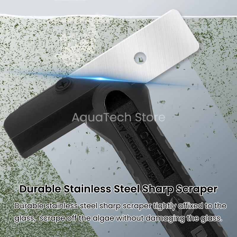 Magnetic Aquarium Fish Tank Gl - Planted Aquarium Cleaning ulasan dan harga
