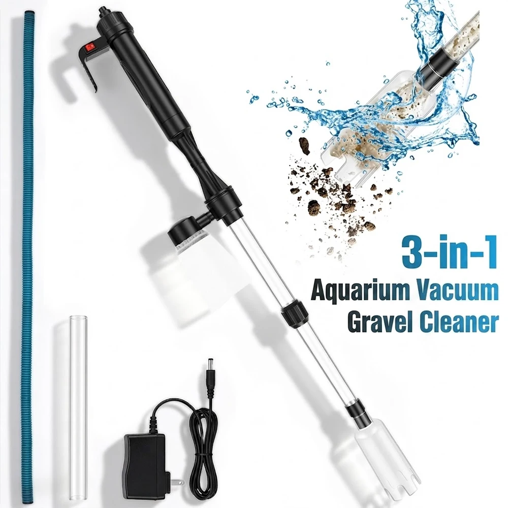 Aquarium Vacuum Gravel Cleaner - Planted Aquarium Cleaning ulasan dan harga
