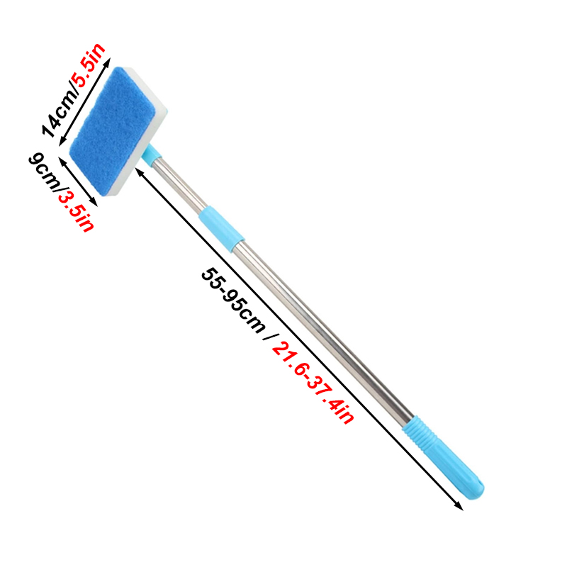 55-95cm Telescopic Handle 180° - Planted Aquarium Cleaning ulasan dan harga