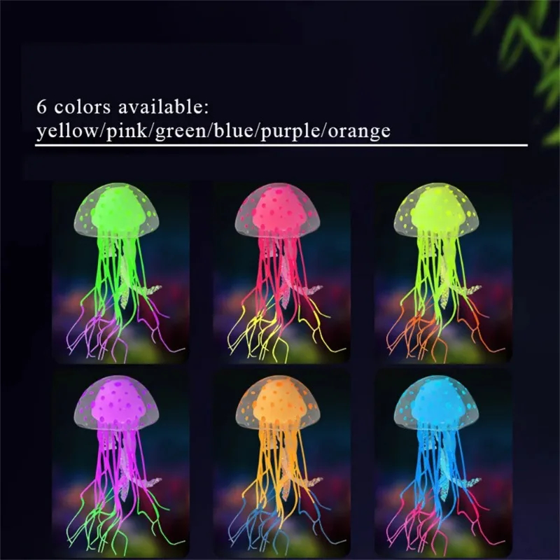 Artificial Swim Luminous Jelly - Aquarium Planted Substrate ulasan dan harga