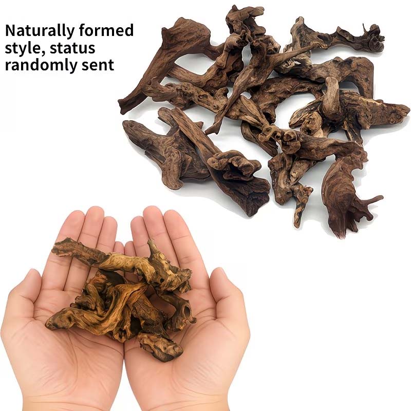 5-10CM Natural Sinkable Driftw - Aquarium Planted Substrate ulasan dan harga