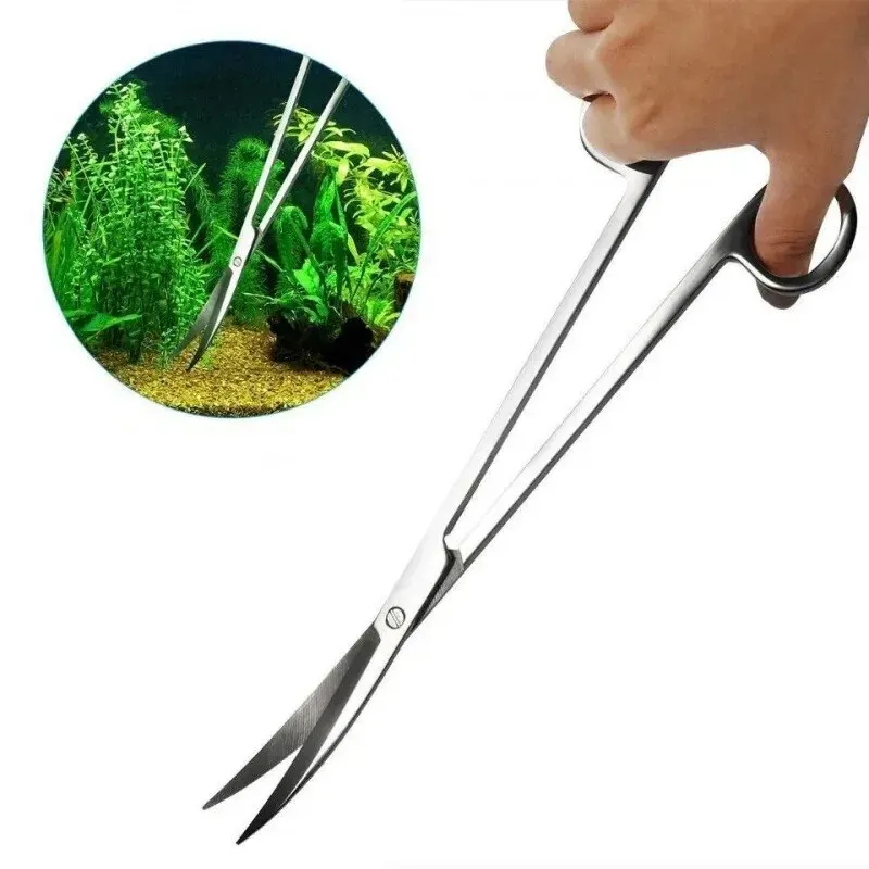 Aquarium Scissors,Extra Long S - Planted Aquarium Cleaning ulasan dan harga