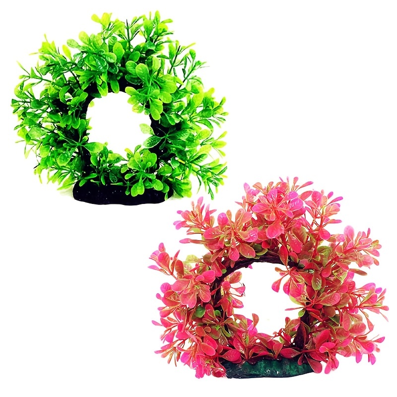 Underwater Wreath Artificial U - Aquarium Planted Substrate ulasan dan harga